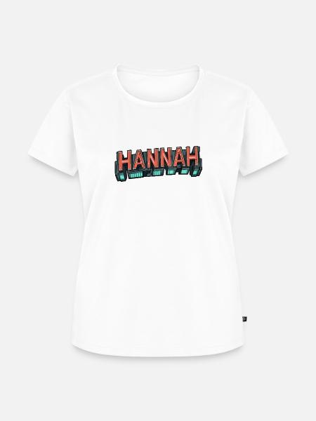 :: Hannah :: - Frauen Premium Bio T-Shirt - Weiß