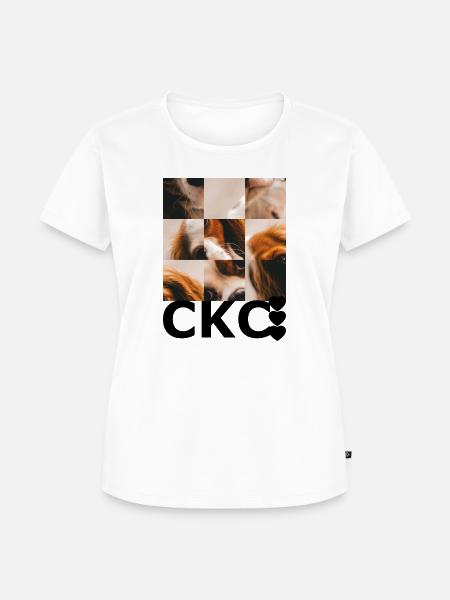 Cavalier King Charles - Frauen Premium Bio T-Shirt - Weiß