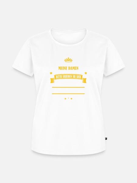 OPI - Frauen Premium Bio T-Shirt - Weiß