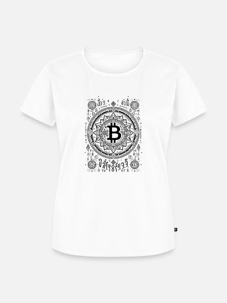 Thai Fusion Bitcoin - Frauen Premium Bio T-Shirt - Weiß