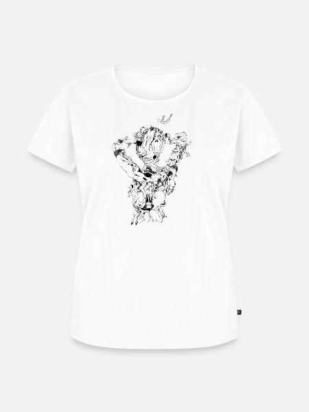 Human - Frauen Premium Bio T-Shirt - Weiß