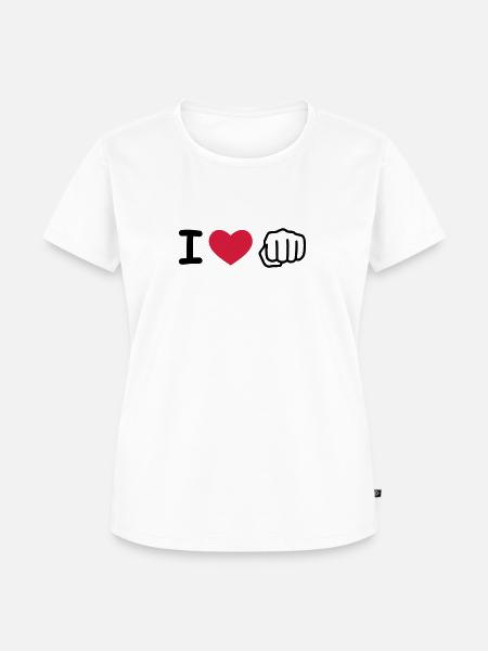 Faust - Frauen Premium Bio T-Shirt - Weiß