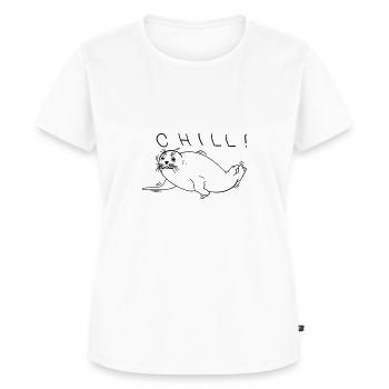 Robbe - Frauen Premium Bio T-Shirt - Weiß - Vorne - AI Model Female 172 dark (172cm)
