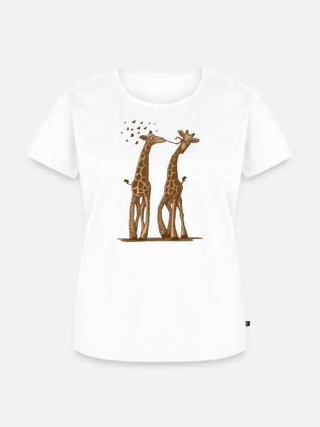One Way Love - Frauen Premium Bio T-Shirt - Weiß