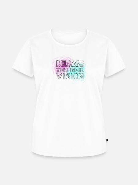 Your Vision - Frauen Premium Bio T-Shirt - Weiß