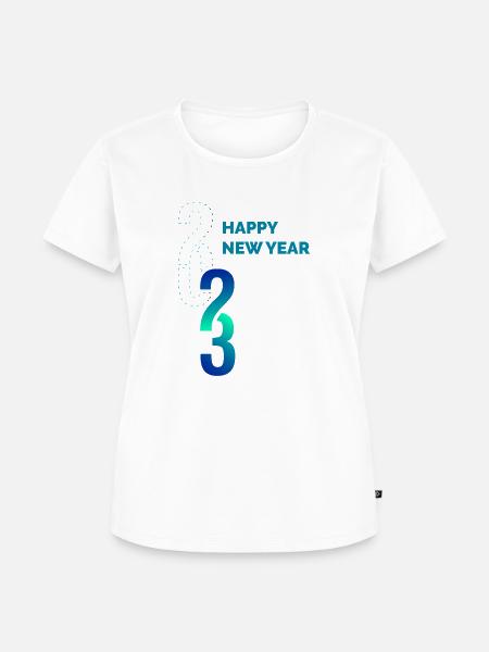 New Year 3 - Frauen Premium Bio T-Shirt - Weiß