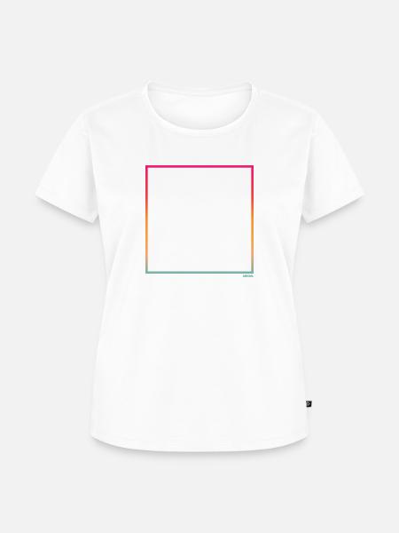 Think outside the Box - Frauen Premium Bio T-Shirt - Weiß