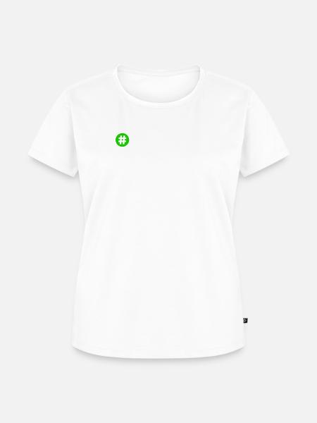 Diplomatie - Frauen Premium Bio T-Shirt - Weiß