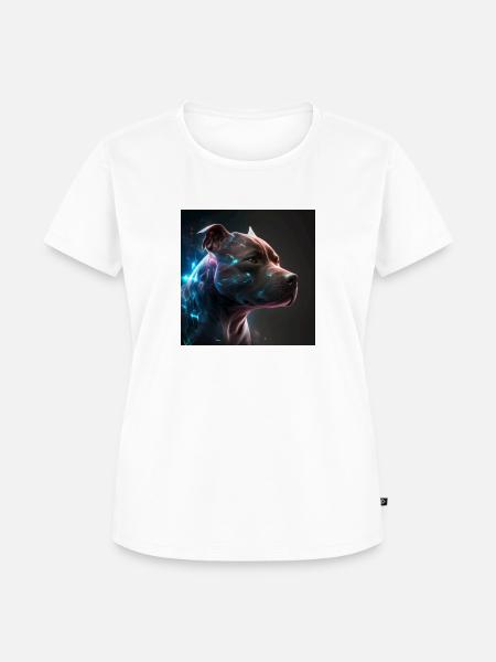 Pitbull Kollektion #01 - Frauen Premium Bio T-Shirt - Weiß