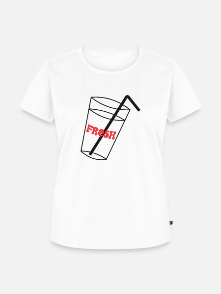 frisch - Frauen Premium Bio T-Shirt - Weiß