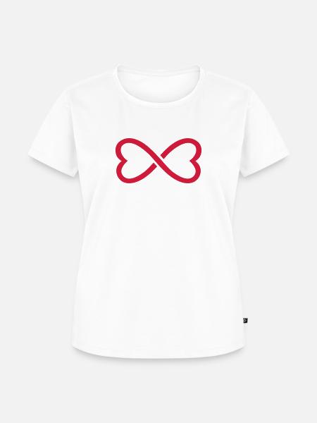 Unendlichkeit - Frauen Premium Bio T-Shirt - Weiß