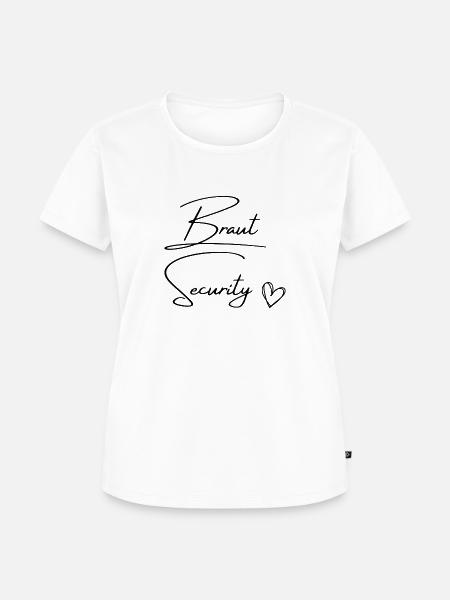 Braut Security - Frauen Premium Bio T-Shirt - Weiß