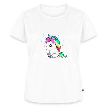 Beurk des gens - T-shirt Premium bio Femme - blanc - Devant - AI Model Female 172 dark (172cm)