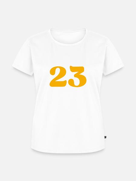 23 - Frauen Premium Bio T-Shirt - Weiß