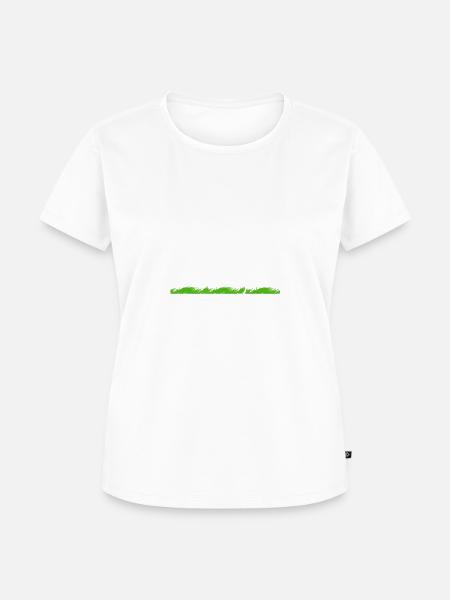 Sprich mit dem Huf - Frauen Premium Bio T-Shirt - Weiß