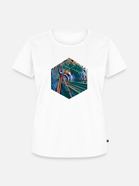 Surveying Underground - Frauen Premium Bio T-Shirt - Weiß