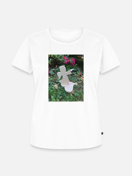 Geben - Frauen Premium Bio T-Shirt - Weiß