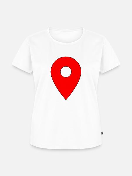 I'm here - Frauen Premium Bio T-Shirt - Weiß