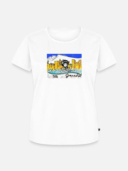 GESCHICHTE VON GRANADA - Frauen Premium Bio T-Shirt - Weiß
