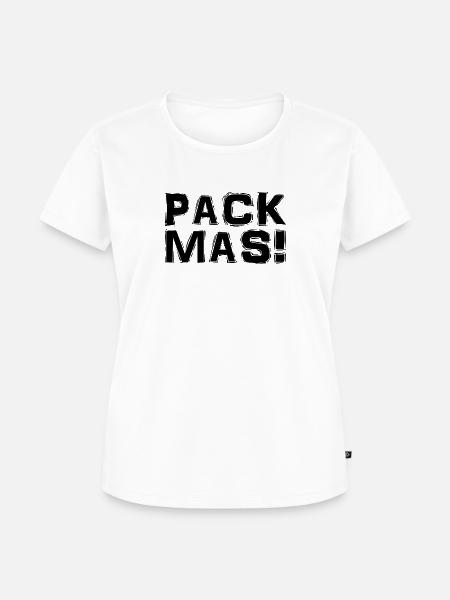Bayerisch - Dialekt - Spruch - Frauen Premium Bio T-Shirt - Weiß