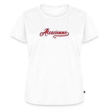 Elsässisch - Frauen Premium Bio T-Shirt - Weiß - Vorne - AI Model Female 172 dark (172cm)