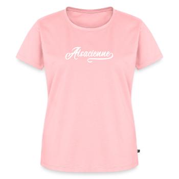Elsässisch - Frauen Premium Bio T-Shirt - Rosa - Vorne - AI Model Female 172 dark (172cm)