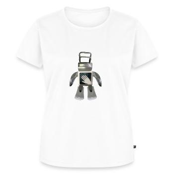 Prototype #300 - Women's Premium Organic T-shirt - white - Front - AI Model Female 172 dark (172cm)