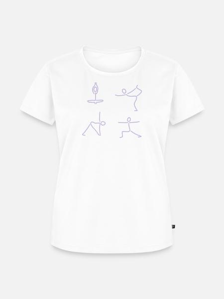 iYpsilon Yoga Group - Frauen Premium Bio T-Shirt - Weiß