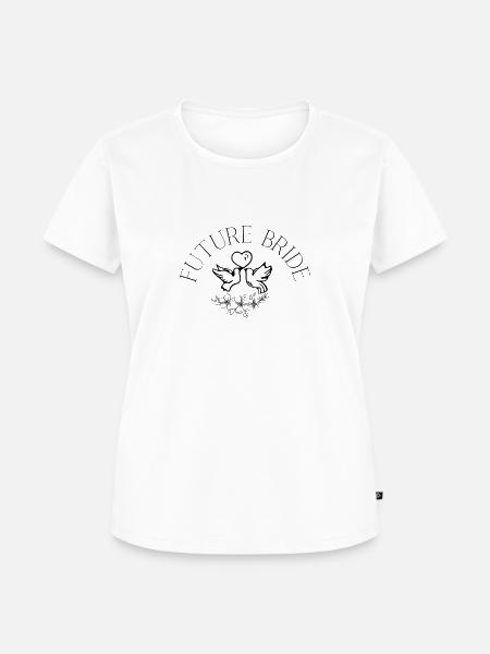 Future Bride - Frauen Premium Bio T-Shirt - Weiß
