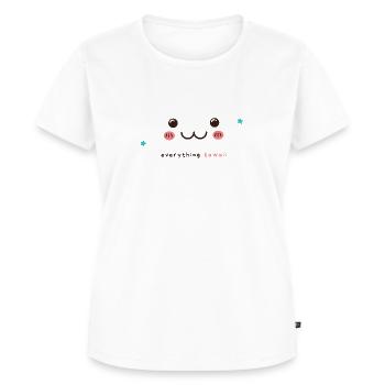 Everything kawaii - Frauen Premium Bio T-Shirt - Weiß - Vorne - AI Model Female 172 dark (172cm)