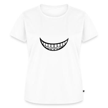 Mouth - Women's Premium Organic T-shirt - white - Front - AI Model Female 172 dark (172cm)