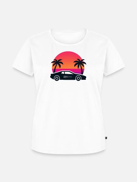 Vize-Stadt - Frauen Premium Bio T-Shirt - Weiß