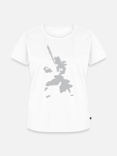Kendo Figur - TUSCHE - Frauen Premium Bio T-Shirt - Weiß