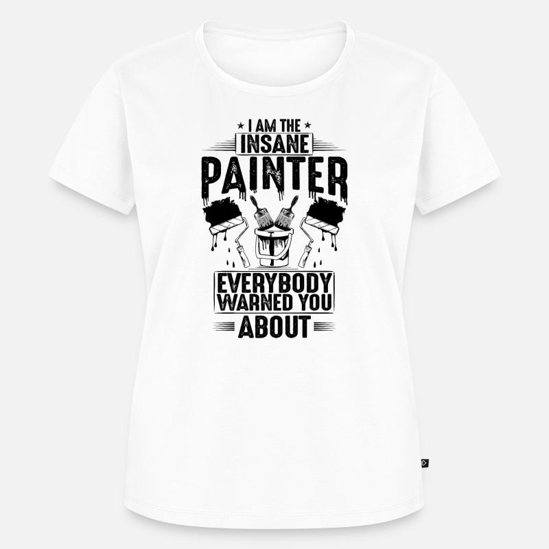 Painter and Painter Painter Painter Master - Women's Premium Organic T-shirt - white
