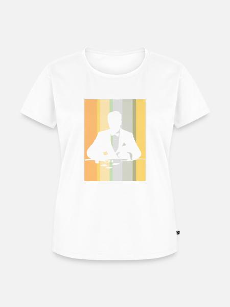 Poker Spielkarten Spiele - Frauen Premium Bio T-Shirt - Weiß