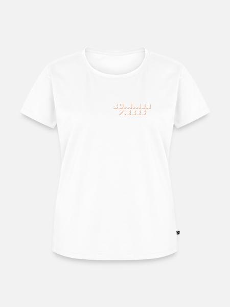 summer vibes - Frauen Premium Bio T-Shirt - Weiß