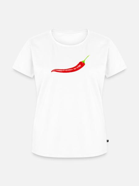 chilli - Frauen Premium Bio T-Shirt - Weiß