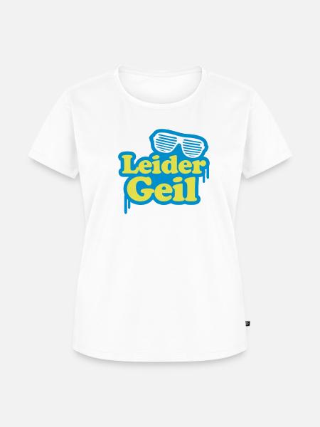 Leider Geil - Mallorca - Frauen Premium Bio T-Shirt - Weiß