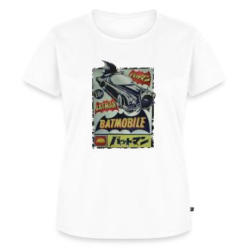 DC Comics Originals Batman En Japonais - T-shirt Premium bio Femme - blanc - Devant - AI Model Female 172 dark (172cm)