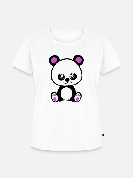 Süßer Teddybär - Frauen Premium Bio T-Shirt - Weiß
