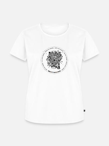 Beatmaker - Design 2 - Frauen Premium Bio T-Shirt - Weiß