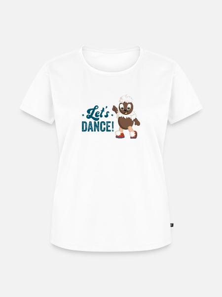 Pittiplatsch Let's dance - Frauen Premium Bio T-Shirt - Weiß