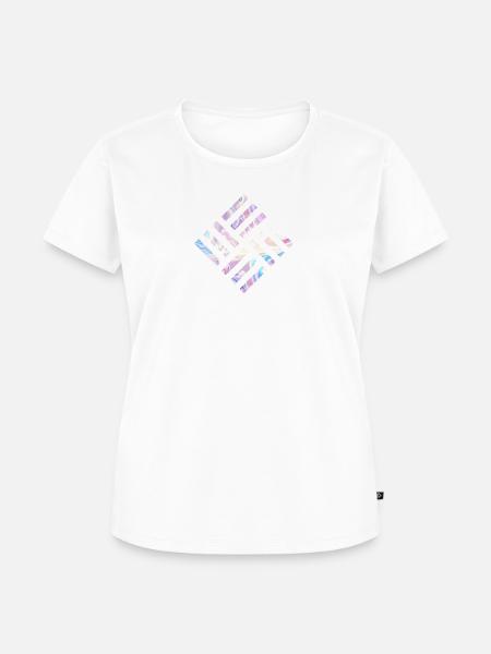Geometrie - Frauen Premium Bio T-Shirt - Weiß