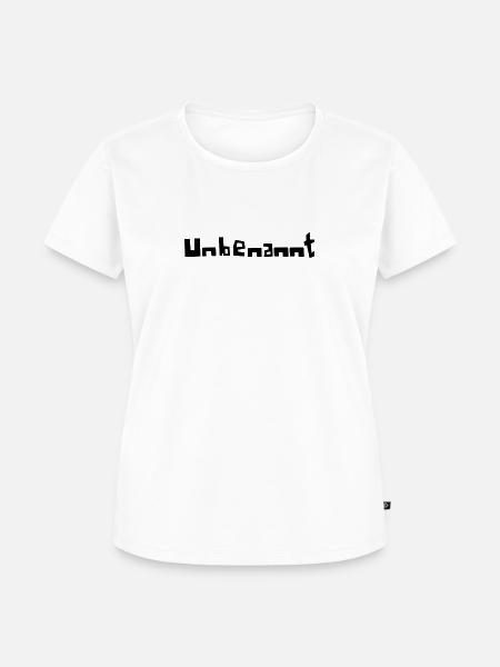 Unbennant - Frauen Premium Bio T-Shirt - Weiß