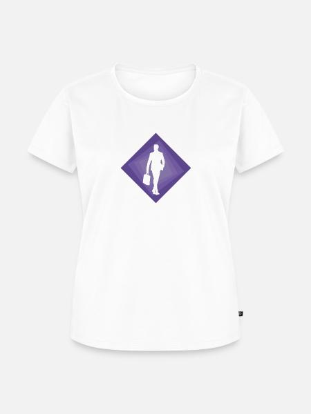 Bänker Banken Börse - Frauen Premium Bio T-Shirt - Weiß