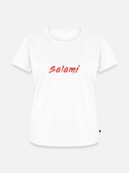 Salami - Frauen Premium Bio T-Shirt - Weiß