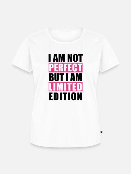 I'm not Perfect - Frauen Premium Bio T-Shirt - Weiß