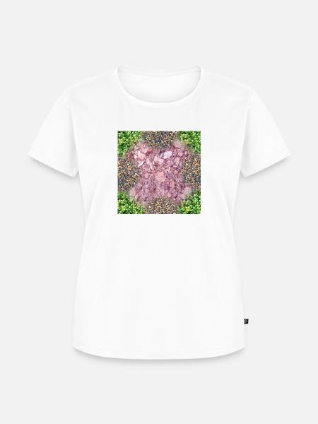 Mediterran - Frauen Premium Bio T-Shirt - Weiß