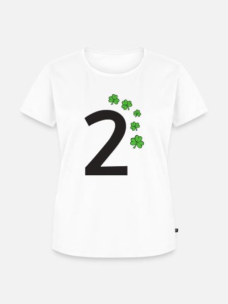 2 - Frauen Premium Bio T-Shirt - Weiß