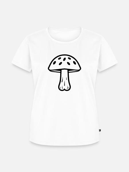 Pilz - Frauen Premium Bio T-Shirt - Weiß